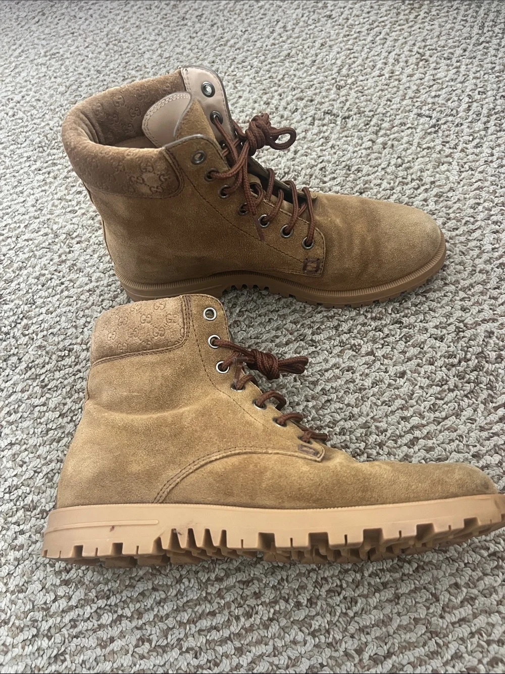 Gucci women’s suede